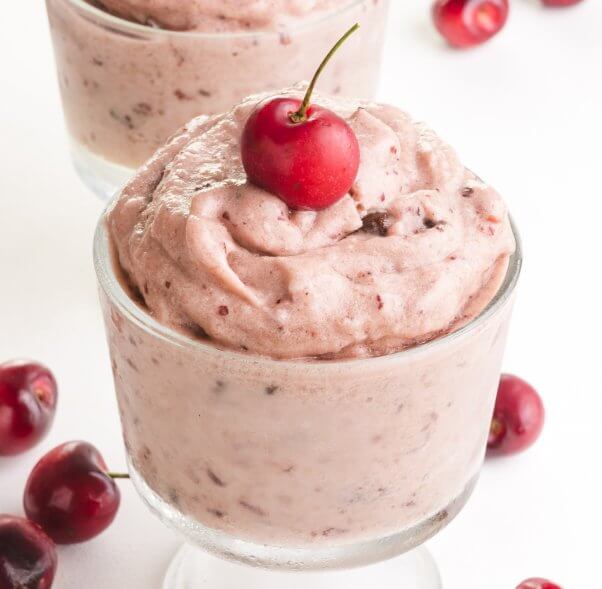 Cherry nice cream