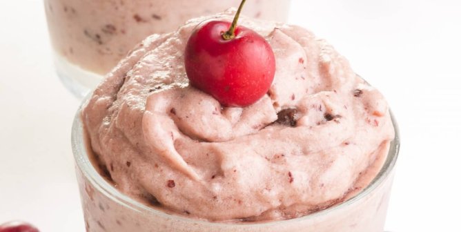 Cherry nice cream