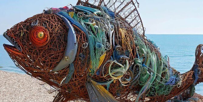Sink Any Appetite for Fish Through Empathy—Replace Statues of Humans Fishing