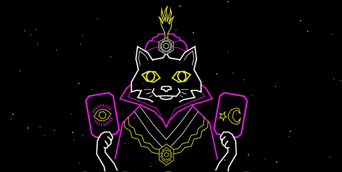 cat fortune teller