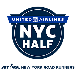 Logo for United Airlines NYC Half New York Runners