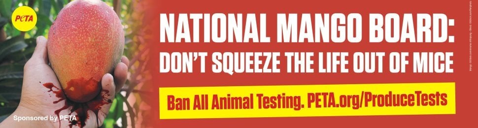 National Mango Board: Don’t Squeeze The Life Out Of Mice