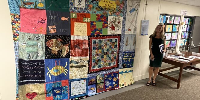 Woven With Compassion: PETA’s Fish Empathy Quilt Makes an Ocean-Size Impact