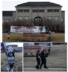 liberty media protest - members arrested
