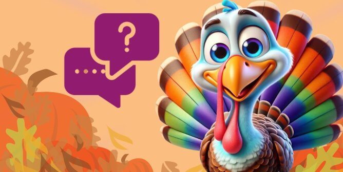 a 3d animated cartoon turkey