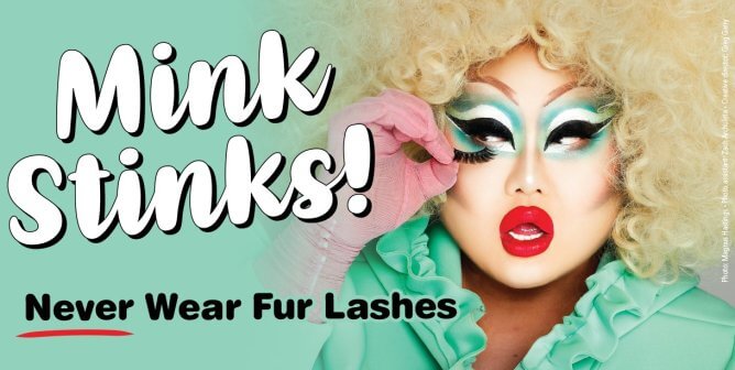 Kim Chi in PETA no fur