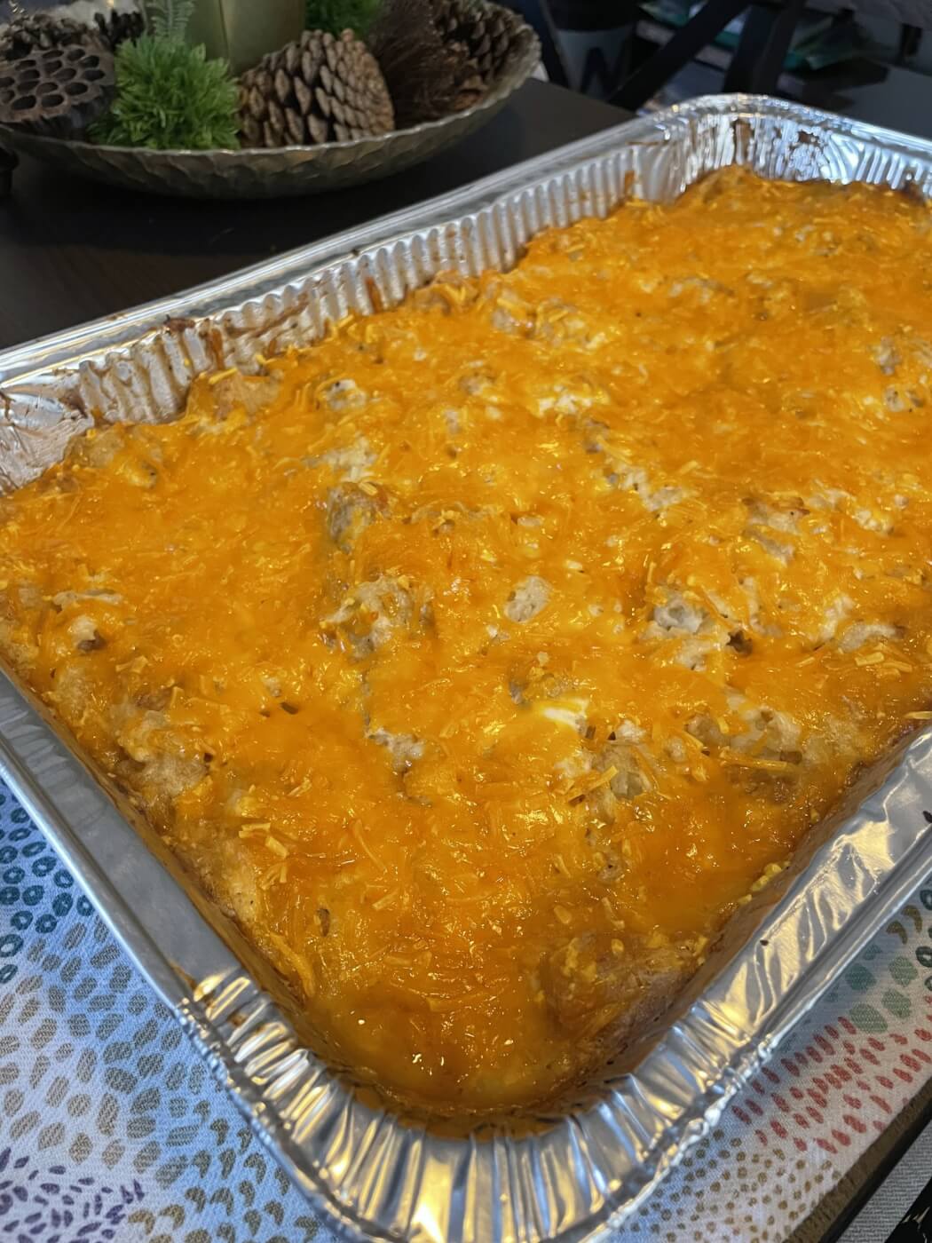 Cheezy Tater Tot Casserole