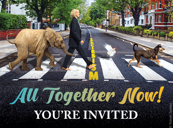 ‘All Together Now!’ Catch Ingrid Newkirk’s New Speaking Tour—Coming to a City Near You
