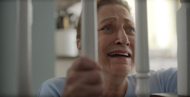 Video still from Edie Falco Super Bowl Spot With a Sopranos Twist