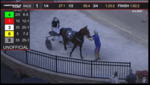 Gardys Legacy A in the winners circle