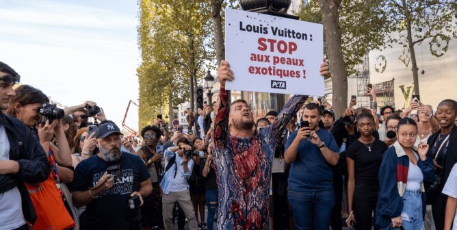 French influencer Jeremstar protests Louis Vuitton