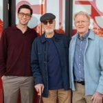James Cromwell stands with Ed Begley Jr and Nicholas Braun