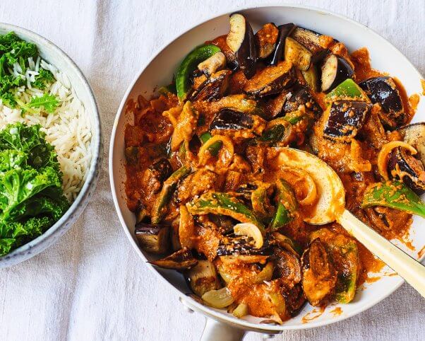 Vegan stroganoff