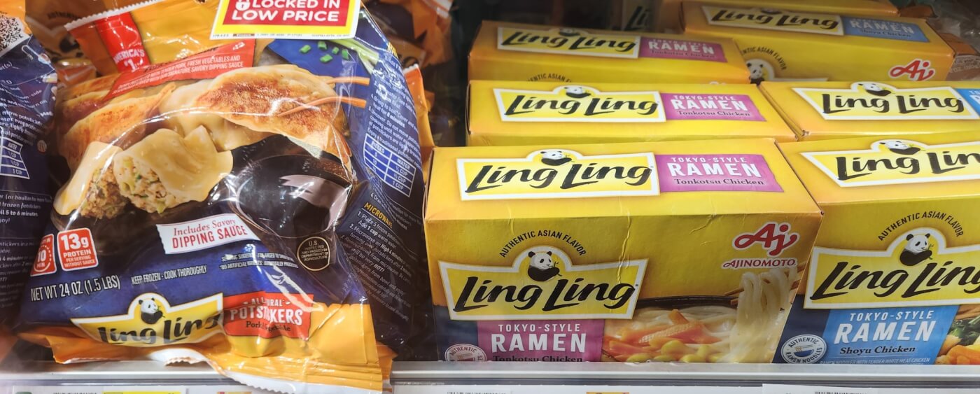 Ling Ling frozen products