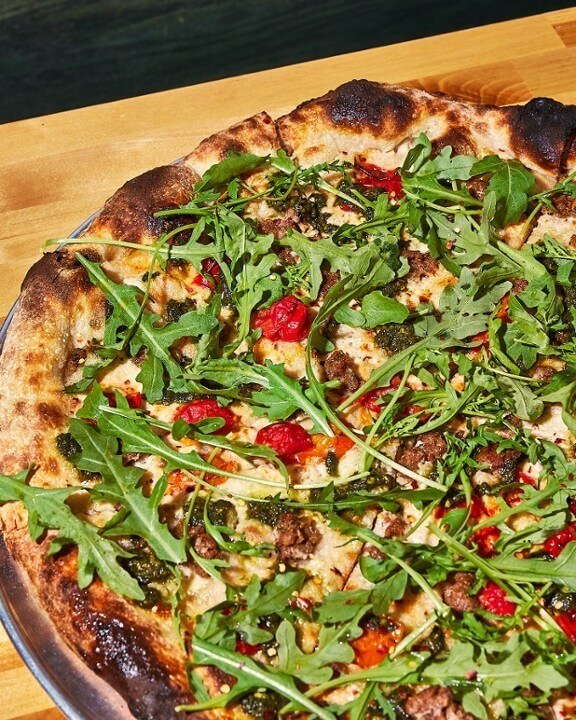 20th Street Pizza.s Balboa pizza Credit Michael Persico Slice of Heaven: Local Philadelphia Pizza Joint Makes PETA’s Top 10 List of Vegan Pies