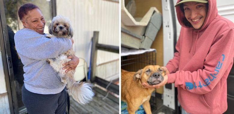 Coco and Daisy Have a Sweet Reunion With Their Guardians After Appointments