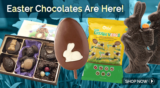 gif of vegan Easter chocolates from the PETA Shop