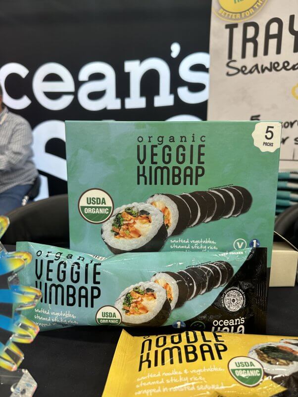 ocean's halo vegan veggie kimbap