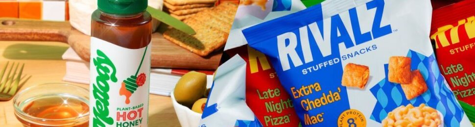 new vegan products from Rivalz and Mellody seen at expo west