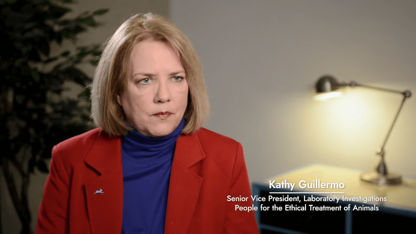 kathy guillermo speaks in the failed experiment docuseries