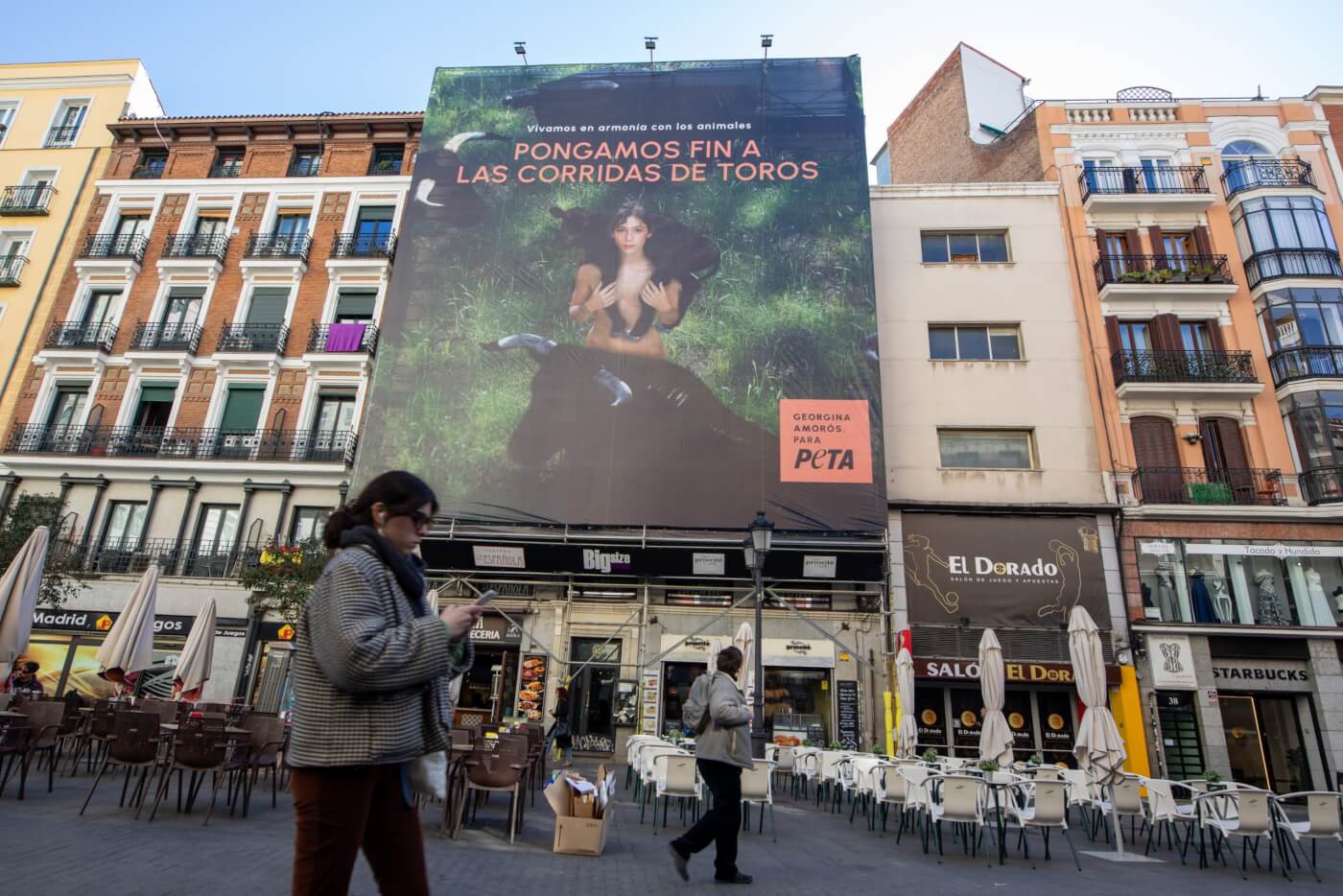 Billboard photo from Madrid