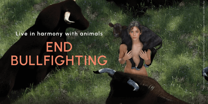 Georgina Amorós Joins PETA Latino to Lead the Charge Against Bullfighting