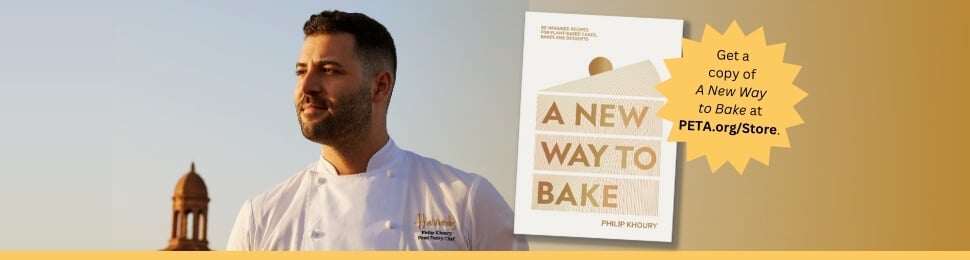 Philip Khoury and his cookbook, 'A New Way to Bake' by Philip Khoury