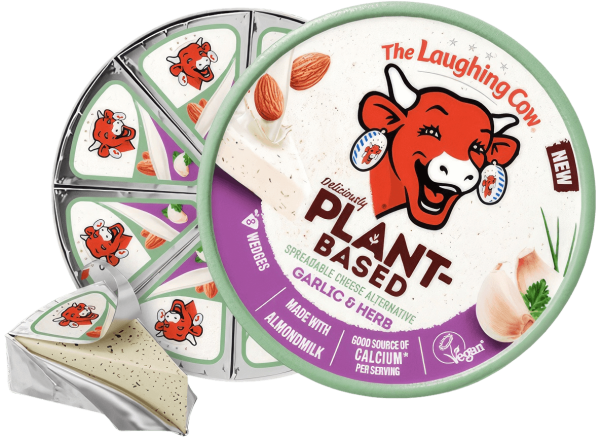 Laughing Cow vegan cheese
