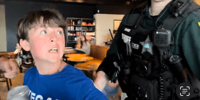 13-year-old arrested at PETA protest of Starbucks in Orlando, FL