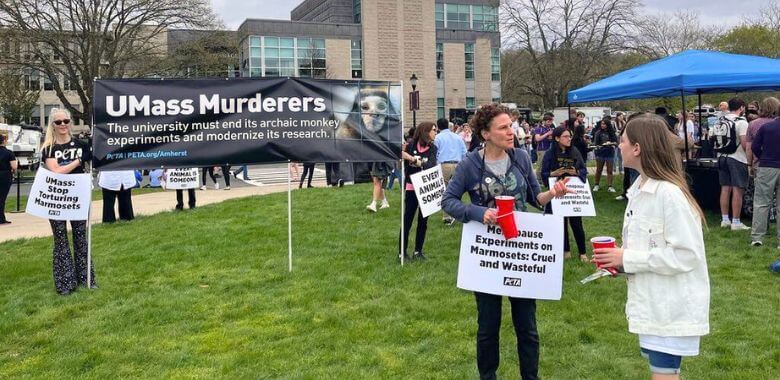 PETA Crashes Founders Day Campus Cookout to Protest Menopause Tests