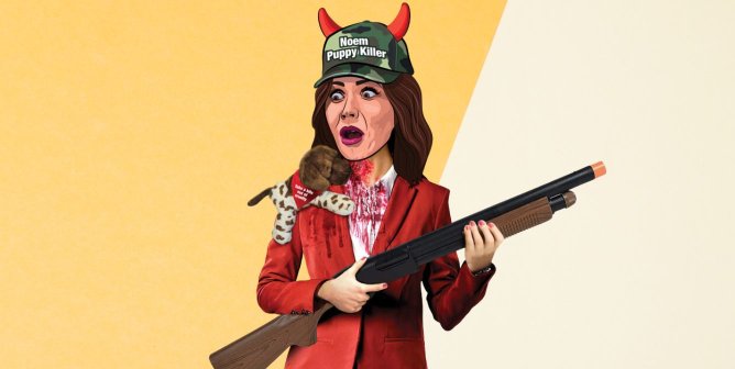 Spoof of Kristi Noem for a Halloween Costume