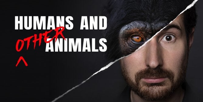 poster for the film "Humans and Other Animals"