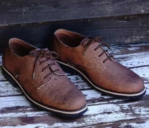 mens vegan dress shoes made of cork