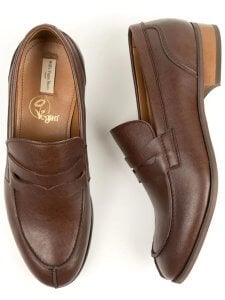 vegan leather loafers for men
