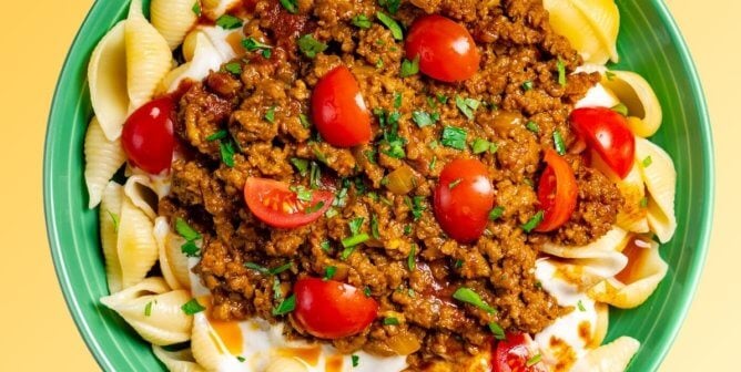 vegan turkish pasta