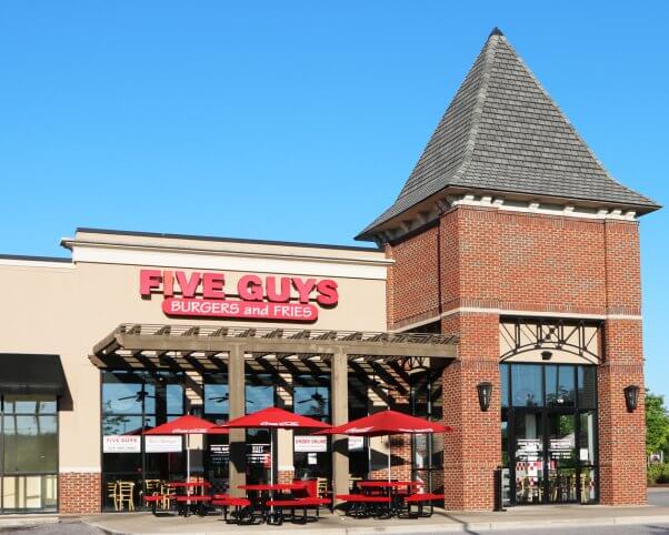 five guys restaurant