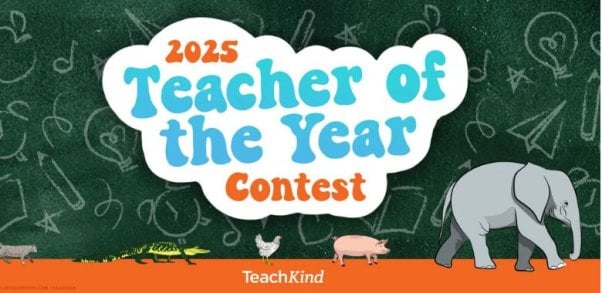 Teacher of the Year Contest Logo