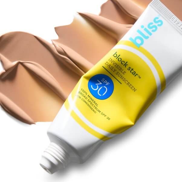 bliss mineral sunscreen