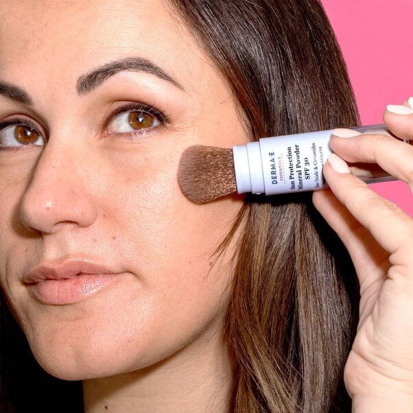 Derma E mineral sunscreen powder