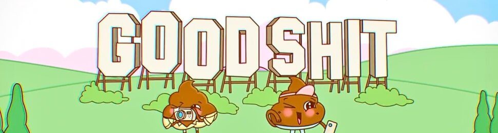 screenshot from good shit song by peta
