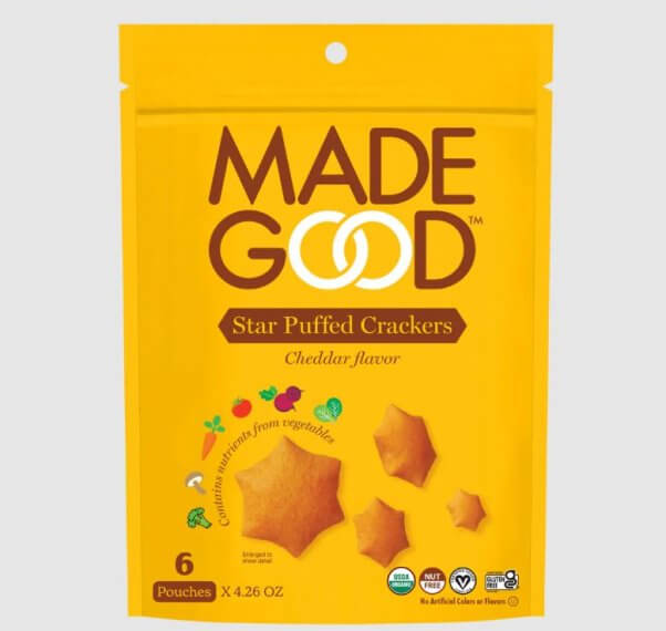 Made Good Star Puffed Crackers