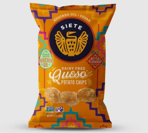 Siete queso potato chips