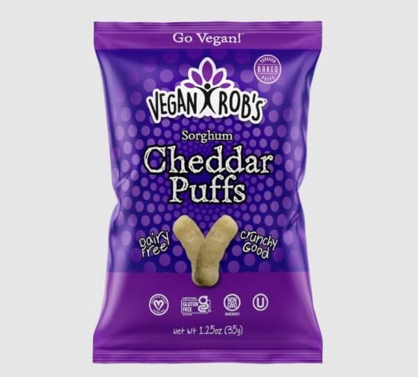 Vegan Rob's cheddar puffs