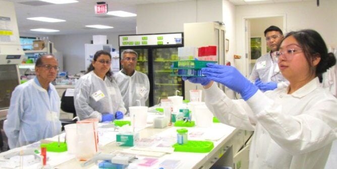 A group of researchers