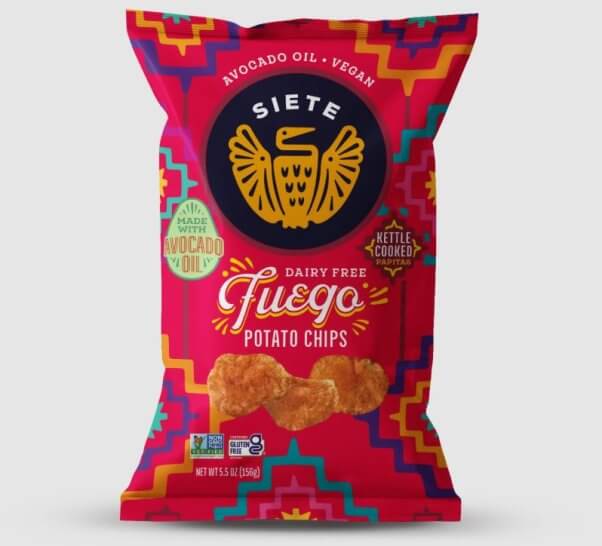 Siete fuego potato chips