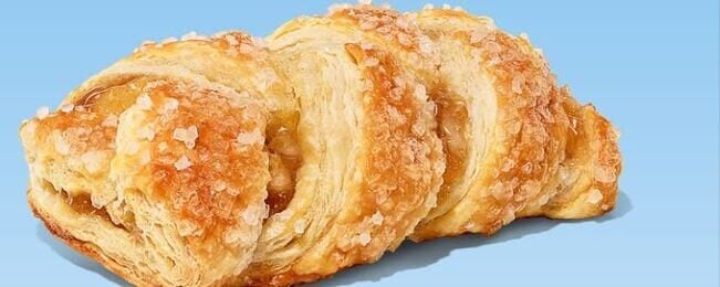 Dunkin' braided apple pie