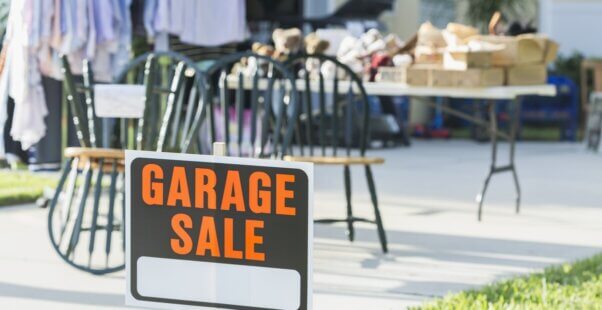 garage sale