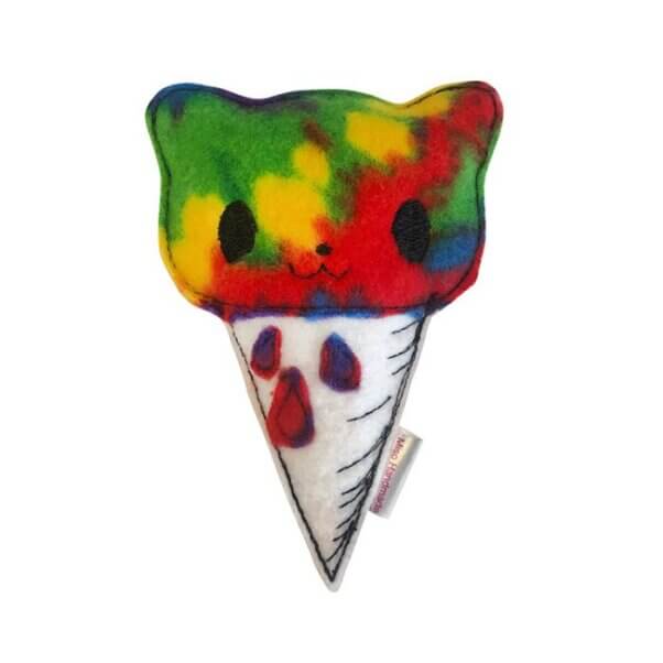 Kitty cone catnip toy from PETA shop