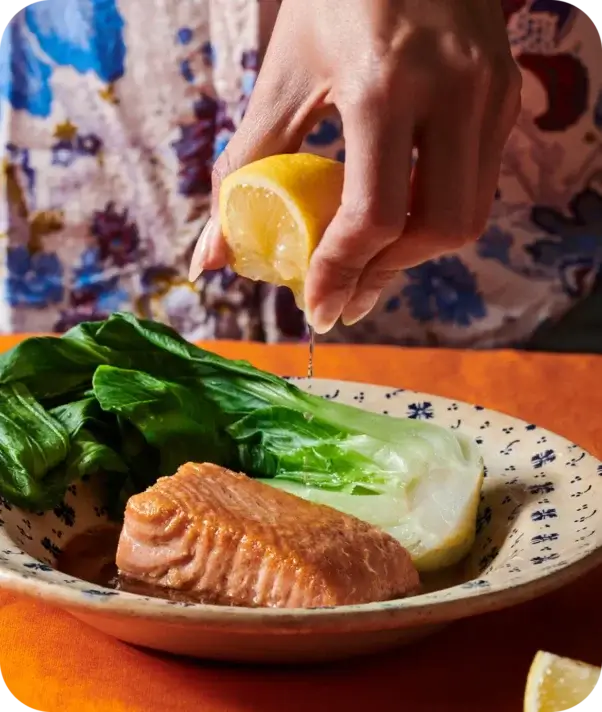 Vegan salmon