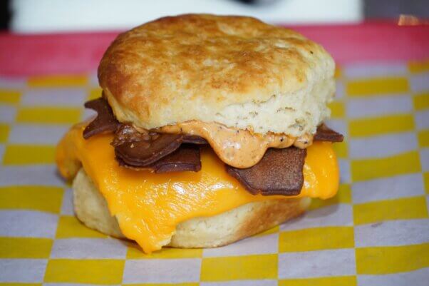 Lucky Goose sandwich